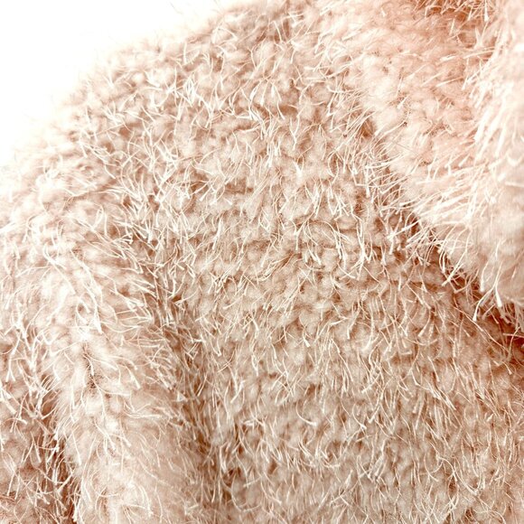 STYLE ME Los Angeles Pink Sherpa Hoodie Women's Medium New w/Tag - Picture 6 of 12